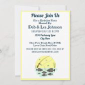 Vist één Kind eerste geboorte-inktvis Kaart (Achterkant)