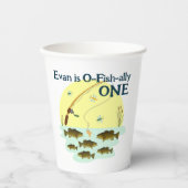 Vist een Kind eerste geboorte-mondaanval Papieren Bekers (Voorkant)