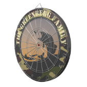 Vist en Camo Dartboard Dartbord (Voorkant Rechts)