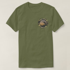 Vist en Camo Round Design T-Shirt