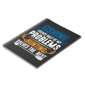 Vist en jaagt op Hunt Hobby Notitieboek (Linkerzijde)