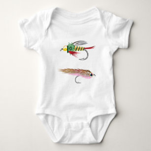 Vist Flies lures Bug en Minnow Romper