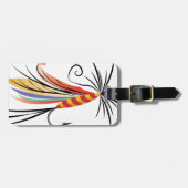 Vist Fly Bagagelabel (Voorkant horizontaal)