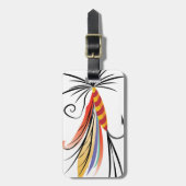 Vist Fly Bagagelabel (Voorkant verticaal)