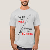 Vist Funny Bobbers T-shirt (Voorkant)