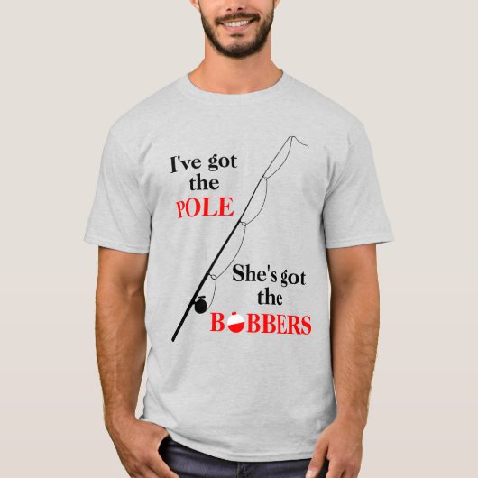 Vist Funny Bobbers T-shirt (Voorkant)