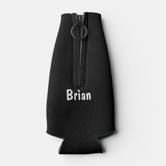 Vist Funny Work Custom Bottle Cooler (Achterkant)