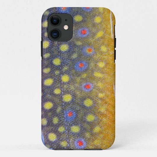 Vist Fury iPhone 5 Hoesje (Brook forel) (Achterkant)