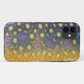 Vist Fury iPhone 5 Hoesje (Brook forel) (Achterkant (horizontaal))