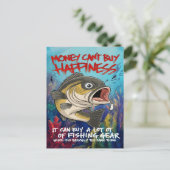 Vist Gear Happiness Briefkaart (Staand voorkant)