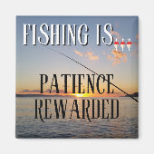 Vist... Geduld beloond Magneet (Voorkant)