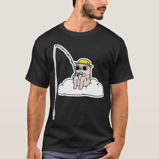Vist grappige meme bahamas t-shirt (Voorkant)