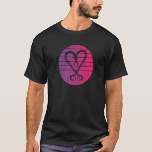 Vist Haken Retro Stijl Vintage 2 T-shirt