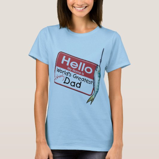 Vist, Hallo mijn naam is T-shirt (Voorkant)