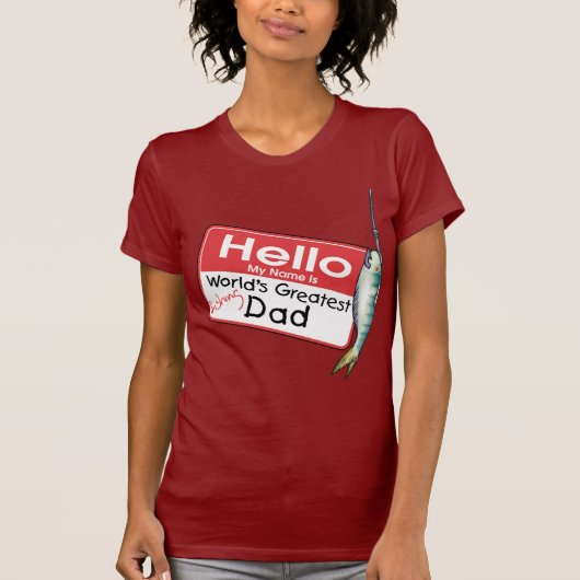 Vist, Hallo mijn naam is T-shirt (Voorkant)