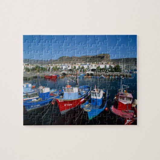 Vist Harbour, Puerto de Mogan, Gran Canaria; Legpuzzel (Horizontaal)