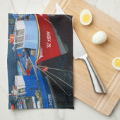 Vist Harbour, Puerto de Mogan, Gran Canaria; Theedoek (Quarter Fold)