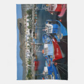 Vist Harbour, Puerto de Mogan, Gran Canaria; Theedoek (Verticaal)