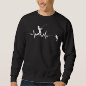 Vist hartslag Cool Beat design - geweldig geschenk Trui (Voorkant)