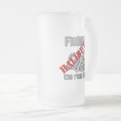 Vist heilbot De Reel Deal Vist Matglas Bierpul (Voorkant rechts)