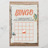 Vist het Baby shower van het Thema Bingo brochure (Voorkant)