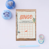 Vist het Baby shower van het Thema Bingo brochure (Enkel)