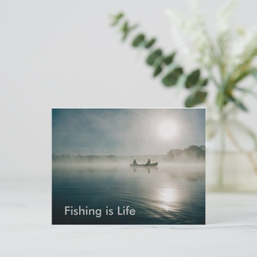 Vist het briefkaart van het Leven (Staand voorkant)