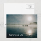 Vist het briefkaart van het Leven (Voorkant / Achterkant)