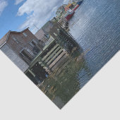 Vist het giftepapier voor de kleeflaag van Village Tissuepapier (Detail)