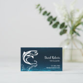 Vist het handvest voor de visserij op bait Shop Un Visitekaartje (Staand voorkant)