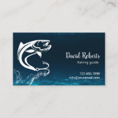 Vist het handvest voor de visserij op bait Shop Un Visitekaartje (Voorkant)