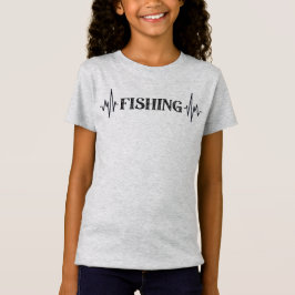 Vist het Life Cool Angling-ontwerp T-shirt