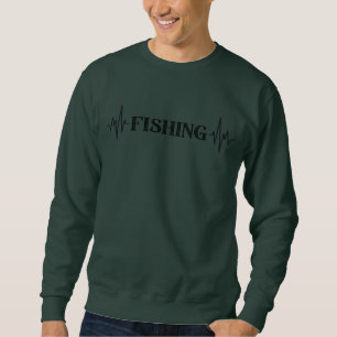 Vist het Life Cool Angling-ontwerp Trui