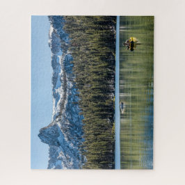 Vist het meer van Mamie, de meren van Mammoth, CA, Legpuzzel
