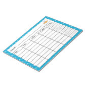 Vist het Notitieblok van het Logboek van het Onder (Schuin)