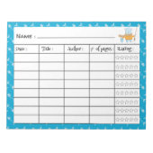 Vist het Notitieblok van het Logboek van het Onder (Voorkant)