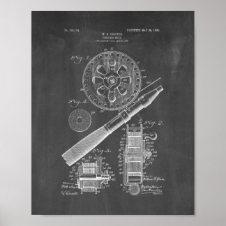 Vist het Patent van Reel - Chalkboard Poster