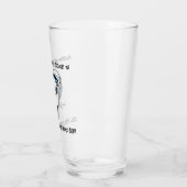 Vist: Het perfecte excuus... - Vissen Beer Glas (Links)