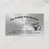 Vist het Professionele Visitekaartje van de Guide  (Voorkant)