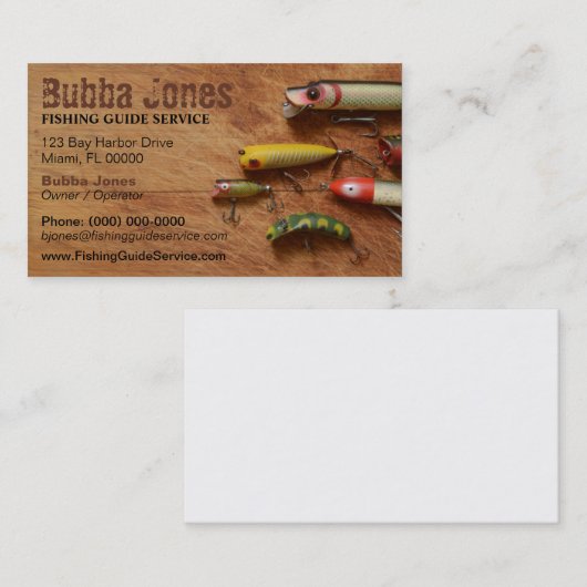 Vist het Visitekaartje van Lures (Voorkant / Achterkant)