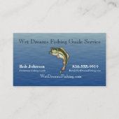 Vist het Visitekaartje voor de Guide-service (Voorkant)