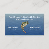 Vist het Visitekaartje voor de Guide-service (Voorkant)