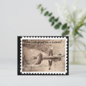 Vist hier in het astsound briefkaart (Staand voorkant)