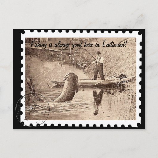 Vist hier in het astsound briefkaart (Voorkant)