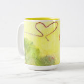 Vist hond en (close-up) kat / Mok (Voorkant links)