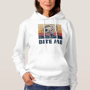 Vist Hook Bite Me Bass Catfish Pike Fisherman F Hoodie