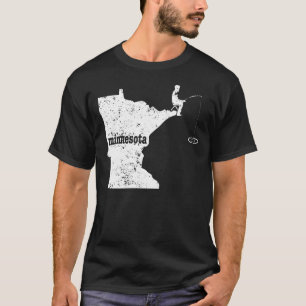 Vist Humor MN Ice Vist regenboogforel T-shirt