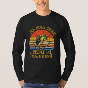 Vist ik vis omdat het straffen van mensen wordt ge t-shirt