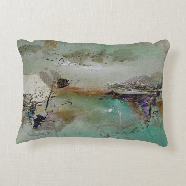 Vist in de Creek Accent Pillow Kussen (Achterkant)