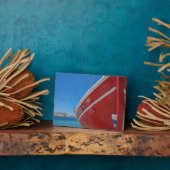 Vist in de haven van Mykonos in Cycladen Fotoplaat (Zijkant)